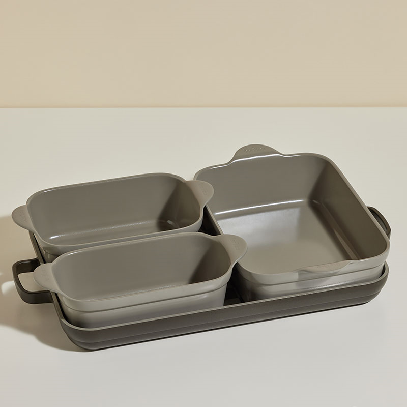 Aluminium Bakeware Set, Char-0