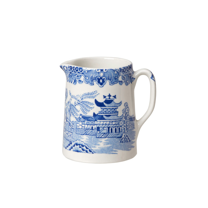 Blue Willow Tankard Jug, 160ml-0