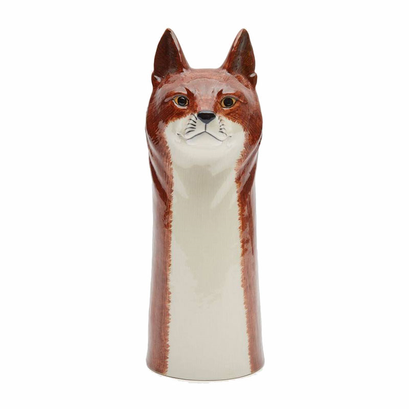 Fox Large Flower Vase, H28cm, Brown-0