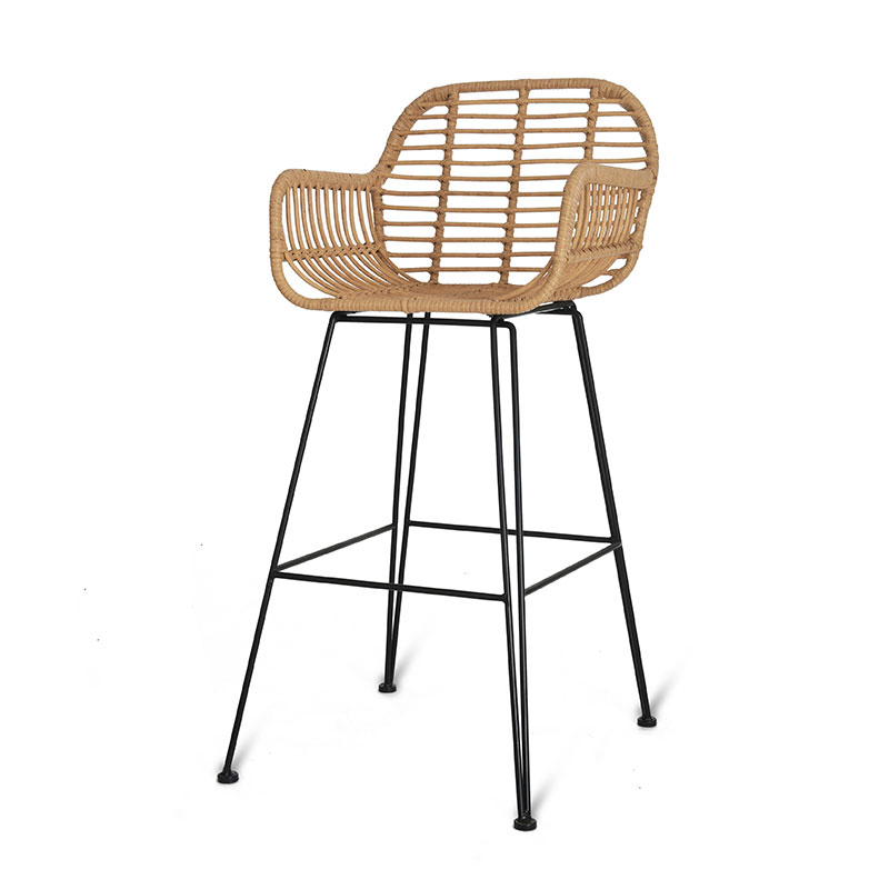 Hampstead Bar Stool with Arms, Natural-1