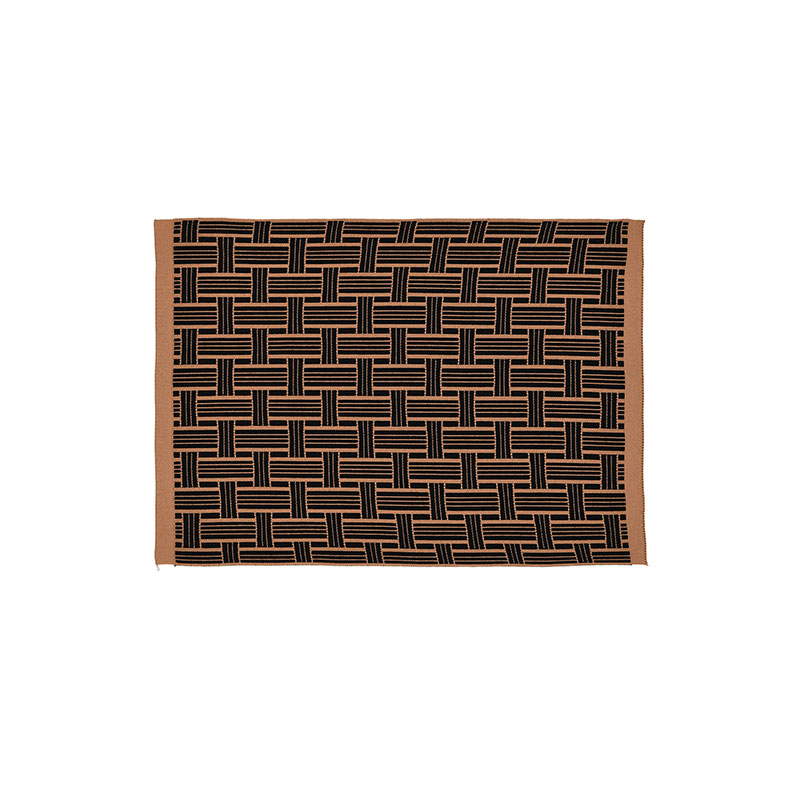 Basket Placemat, 33 x 48cm, Hazelnut Dark-1