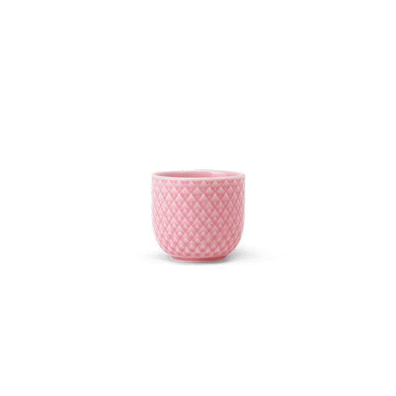 Rhombe Egg Cup, D5 x H4.5cm, Rose-0