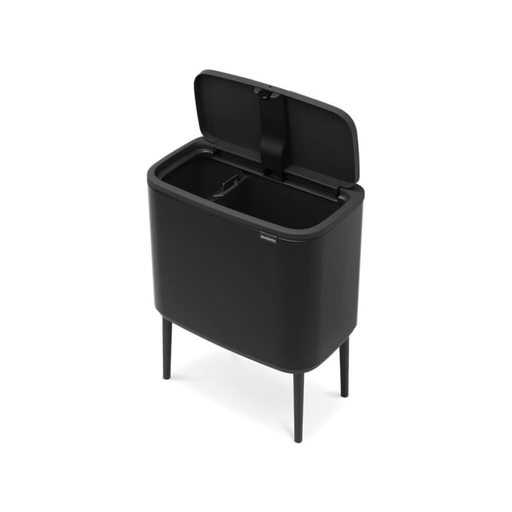 Bo Touch bin, 11 + 23 litre, Matt Black-2