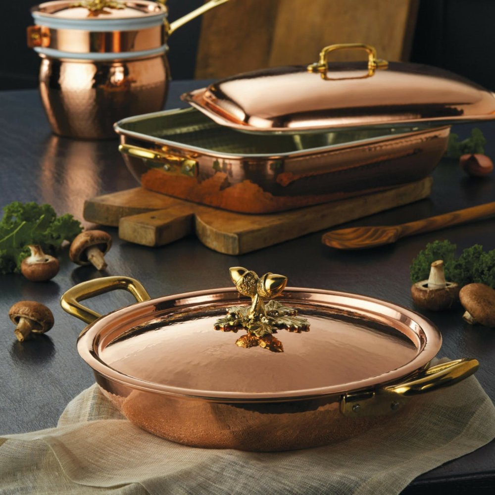 Historia Roasting pan, L36 x W28cm, Copper-1