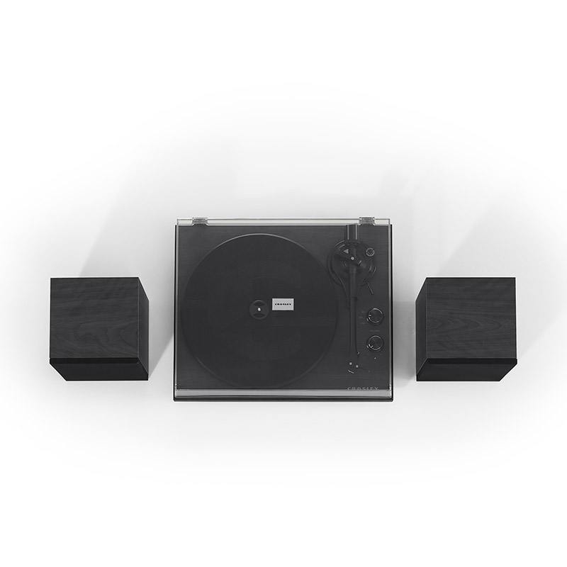 C62 Turntable Shelf System, Black-4