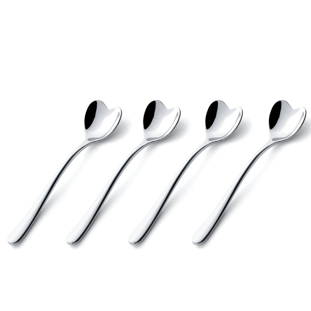 Big Love by Miriam Mirri Set of 4 coffee/sugar spoons, Stainless Steel-0