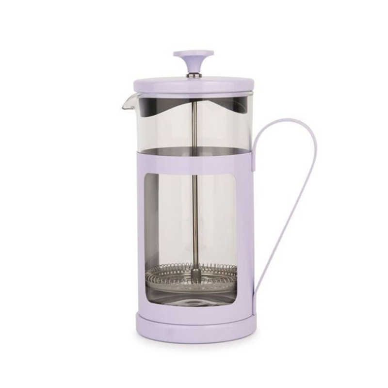 Monaco Stainless Steel Cafetière, 8 Cup, Lavender-5