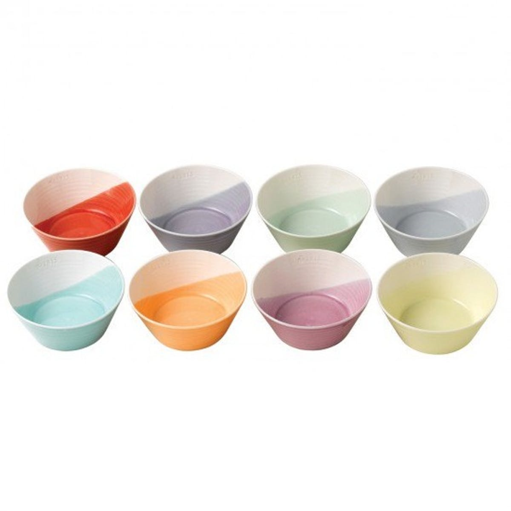 1815 Brights Set of 8 bowls, 11cm, Mixed Colours-0