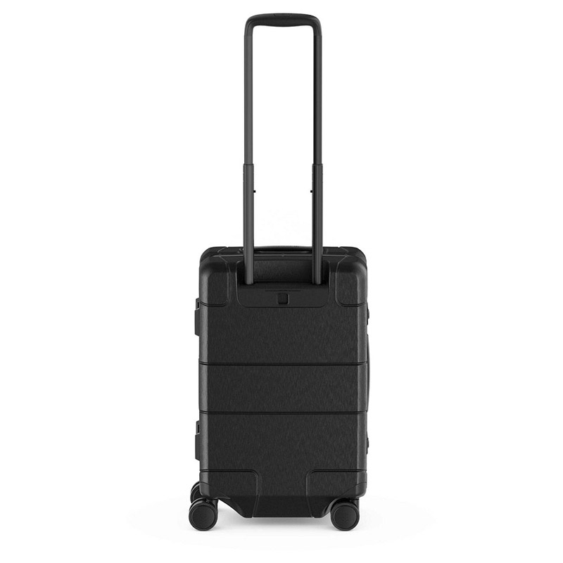 Lexicon Framed Series Frequent Flyer Hardside Carry-On, 23 x 35 x 55cm, Black-3