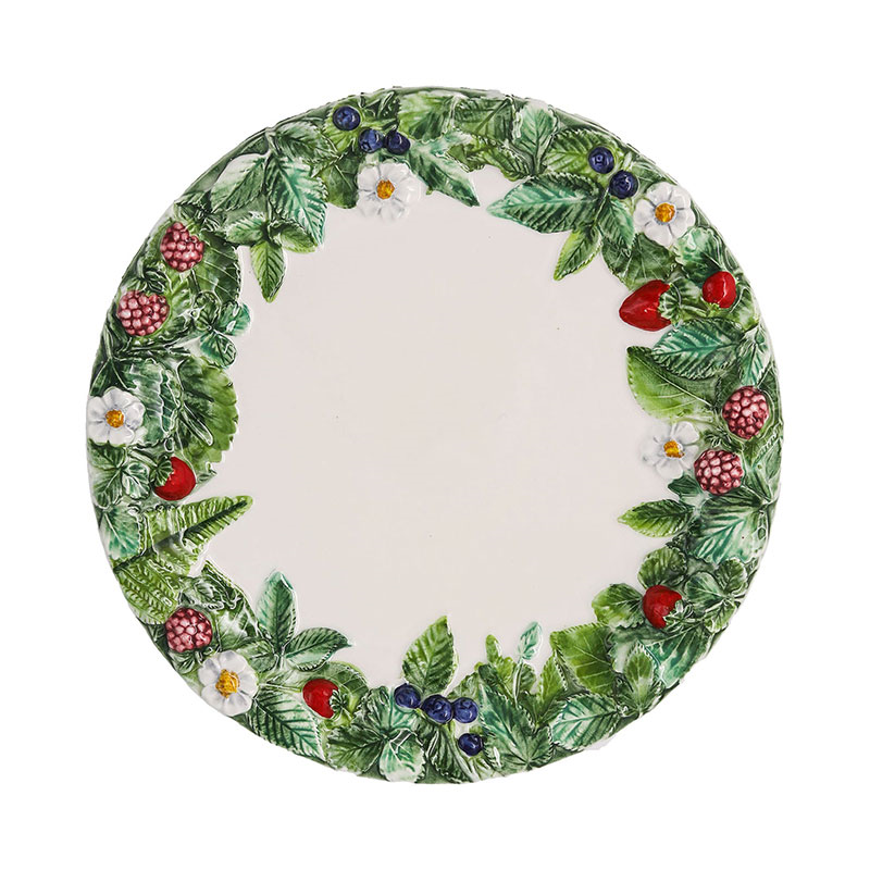 Frutti Di Bosco Set of 4 Dinner Plates, D28cm, Multi-1