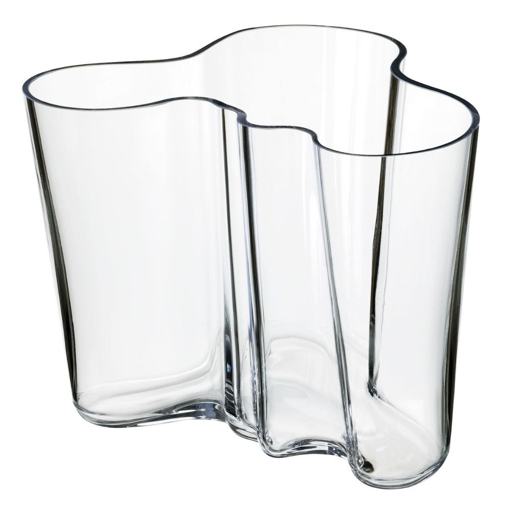 Alvar Aalto Vase, 16cm, clear-2