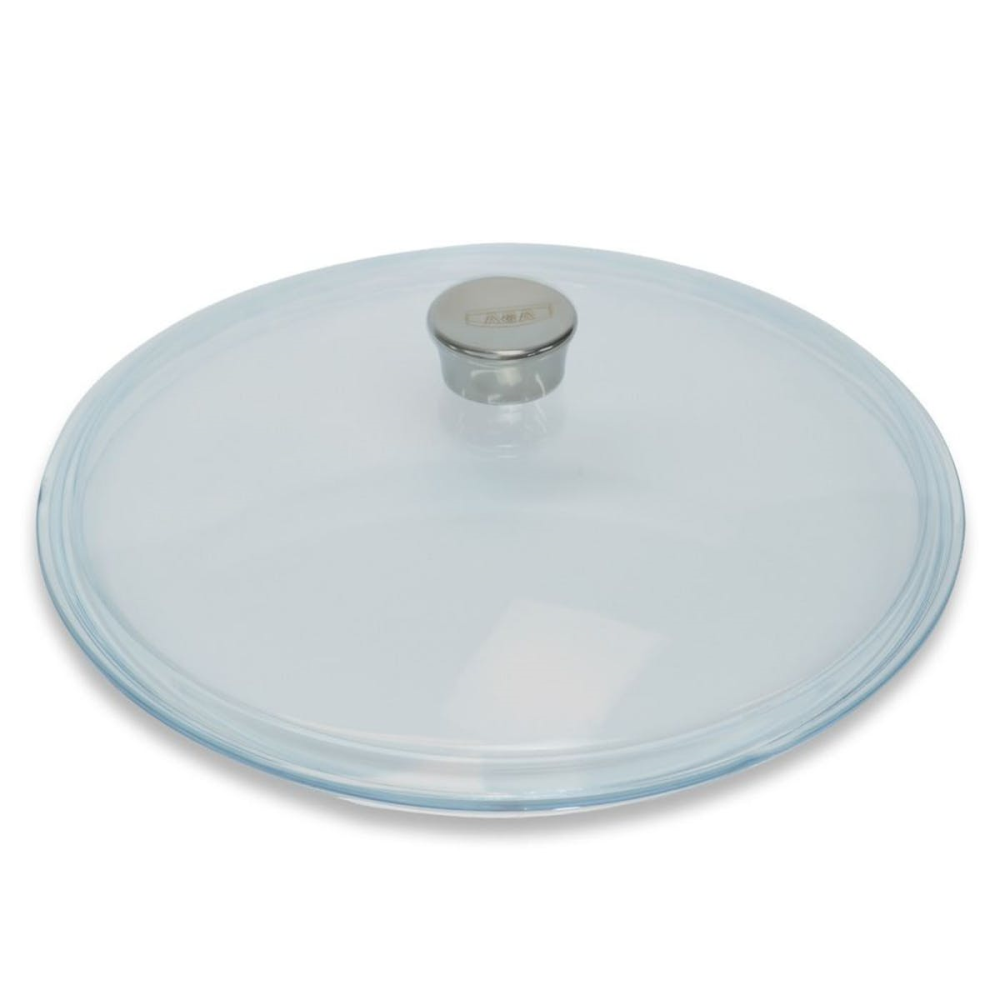 Glass Lid, Cast Aluminium, 28cm-0