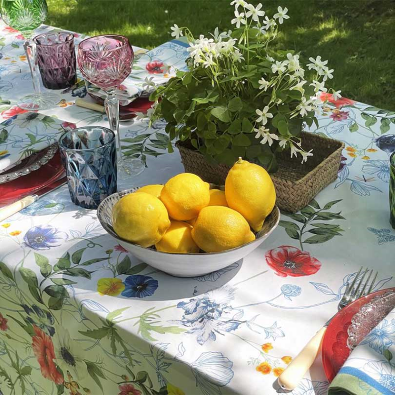 Meadow Cotton Tablecloth, 170 x 260cm-5