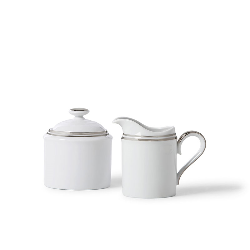 Wilshire Creamer Set, Platinum-0