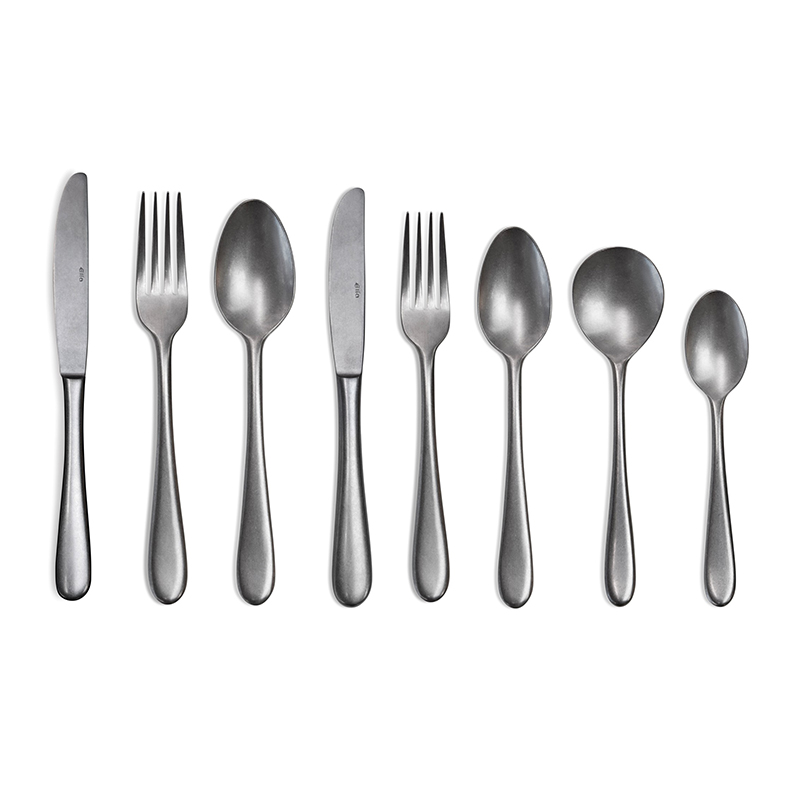 Vantage 44 Piece Cutlery Set, Stonewashed-0