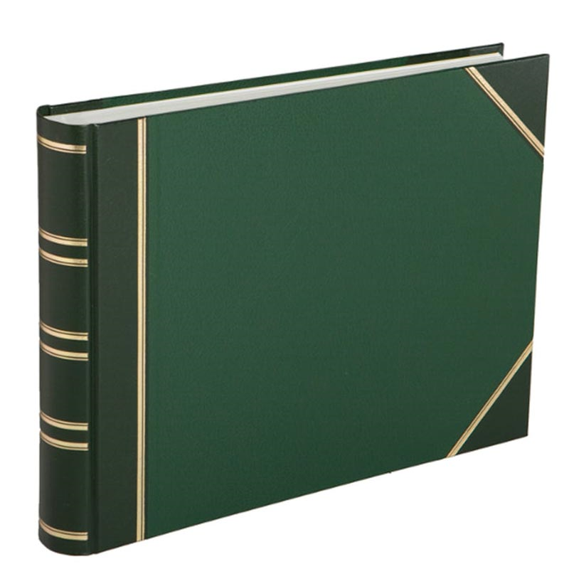 Traditional Landscape Photo Album, 30.5 x 39cm, Green-0