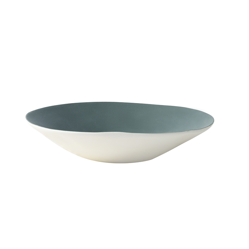 Jardin de Maguelone Serving Bowl, D31cm, Kale-0