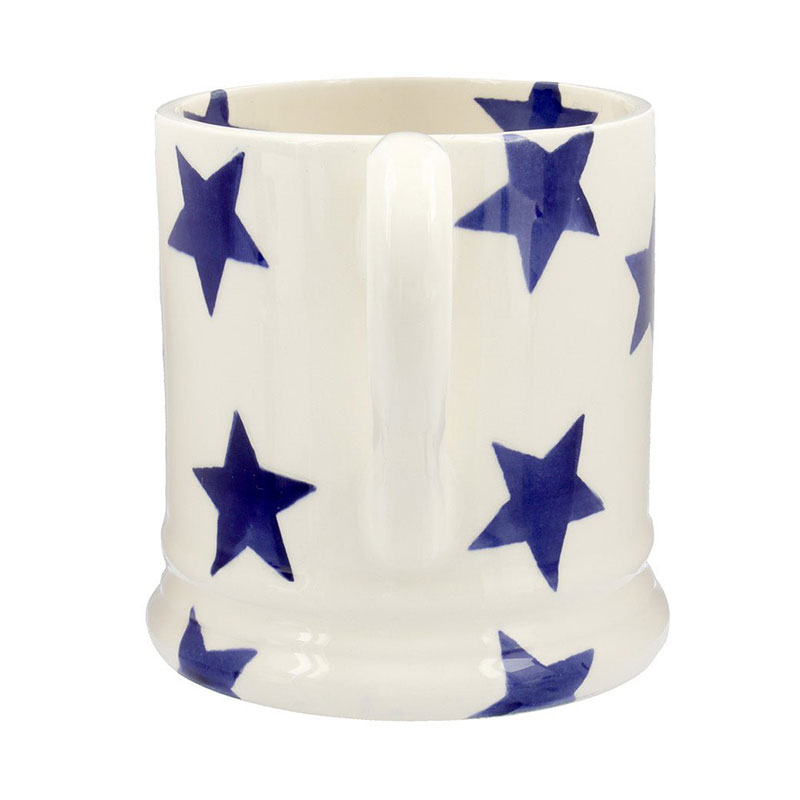 Blue Star Mug, 300ml, Cream-2