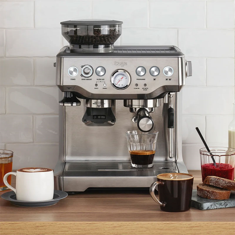 The Barista Express Coffee Machine, Stainless Steel-0