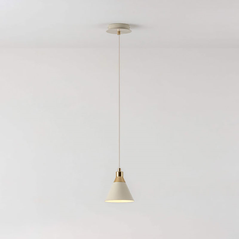 Cone Pendant Light, H189cm, Sand-1