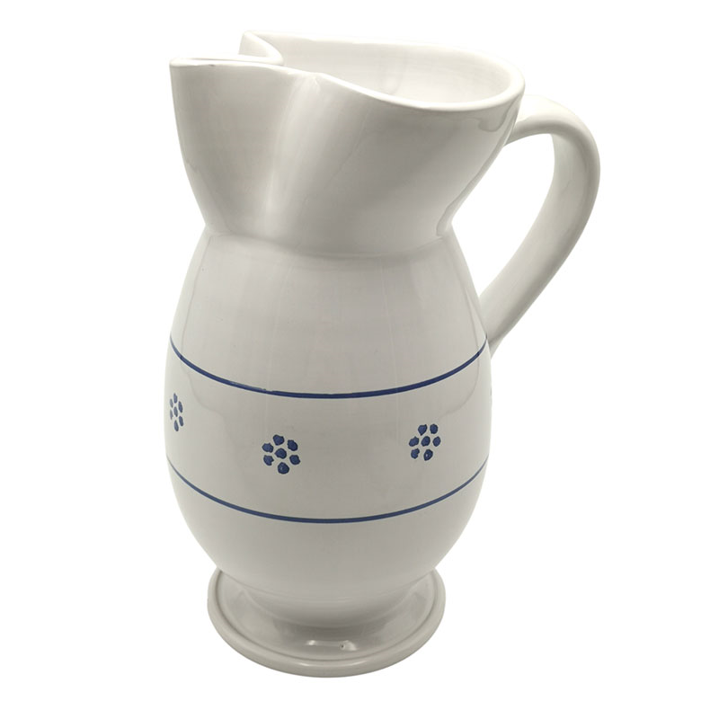 Stella Bianca Jug, H23cm, White-0