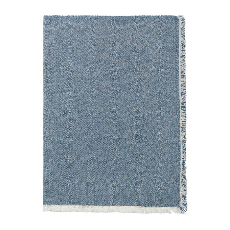 Thyme Throw, H180cm x W130cm, Blue-1