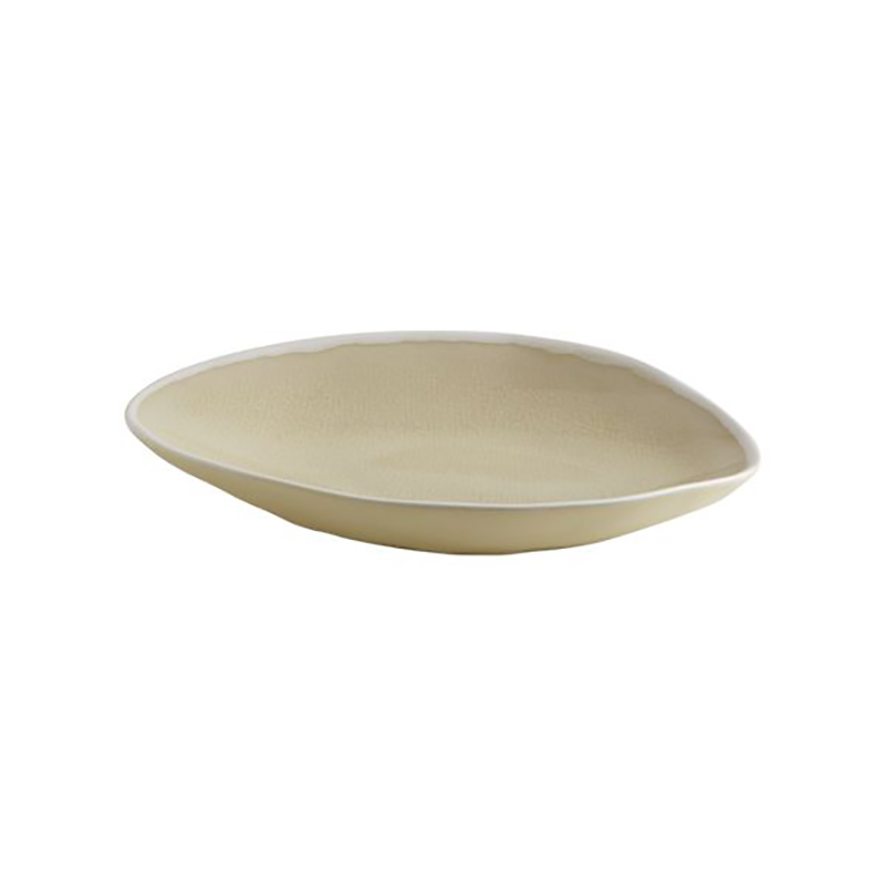 Vie Naturelle Small Plate, W14.5cm x D11cm, Cream-1