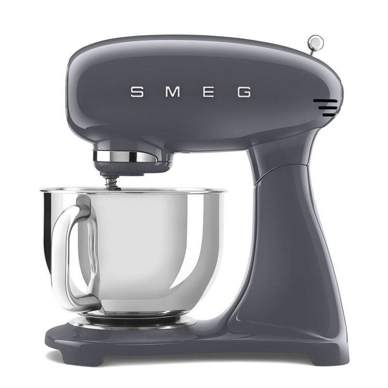 50's Style Stand Mixer, Slate Grey-0