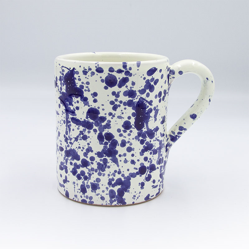 Splatter Mug, H10cm, Blueberry-0