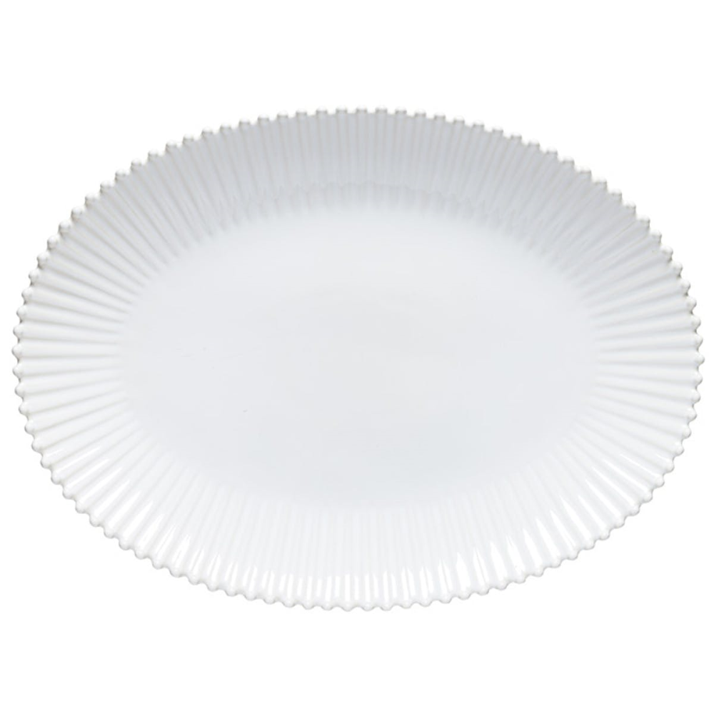 Oval Platter, Pearl, White, Extra Large, 50cm-0