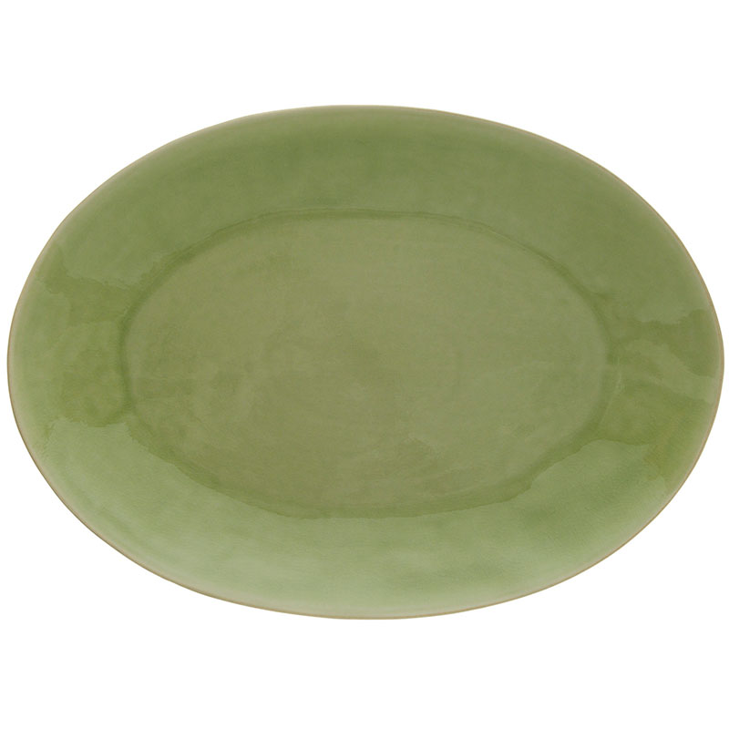 Riviera Oval Platter, L29 x W40cm, Vert frais-0