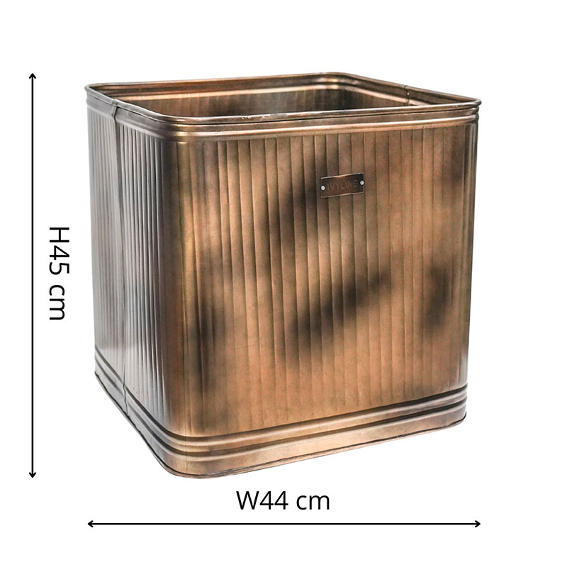 Hampton Planter, D44cm, Copper-4