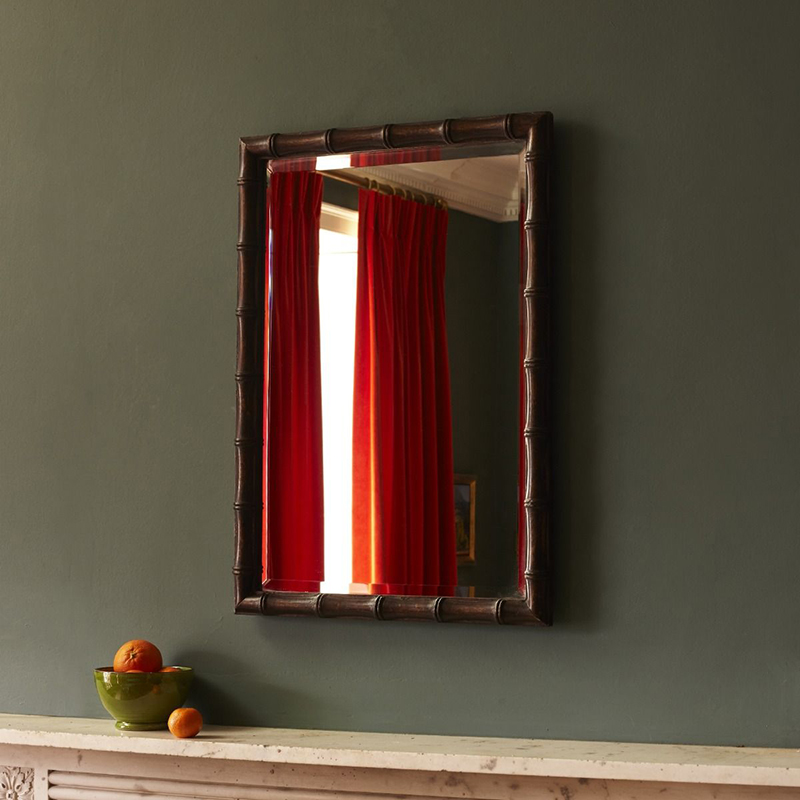 Baloo Mirror, 69.5 x 49.5cm, Ebony-0