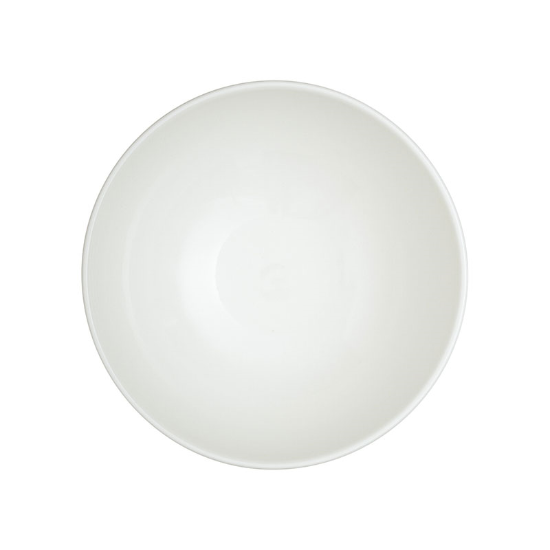 Carve White Small Bowl, D14cm-2