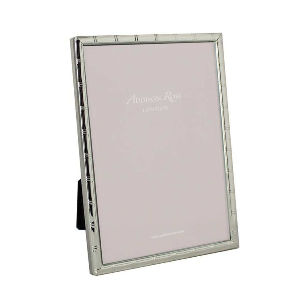 Cane Photograph frame, 8 x 10'', Silver Plated-0