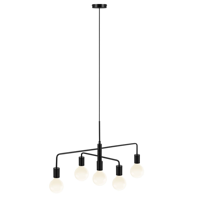 Gloom Pendant, H74.cm, Black-3