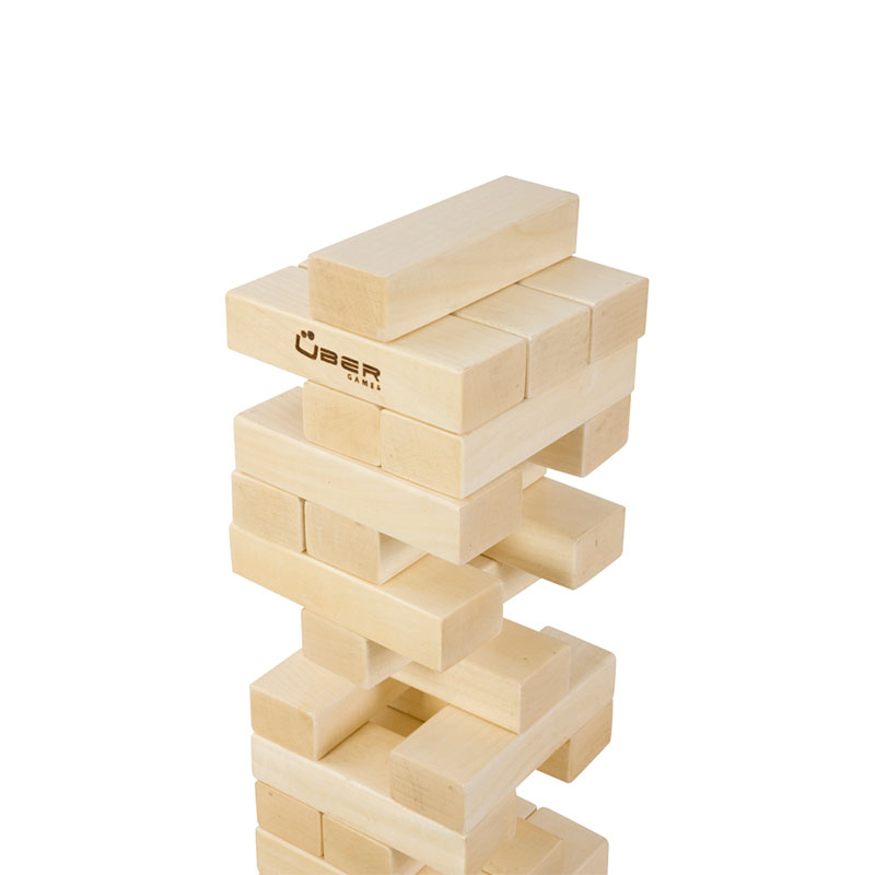 Giant Tumble Tower, Hardwood-3