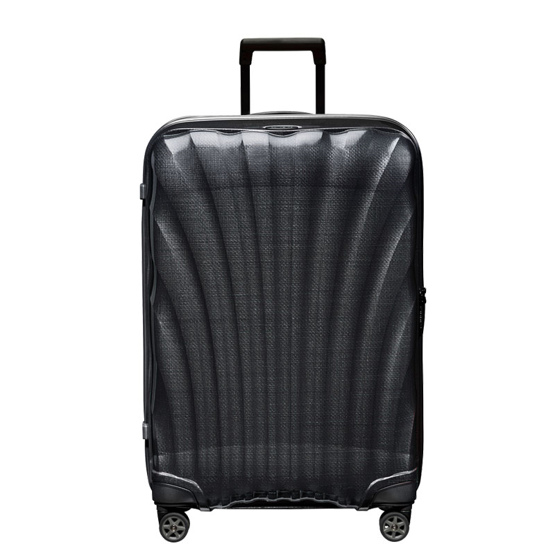 C-Lite Spinner Suitcase, H75 x L51 x W31cm, Black-1