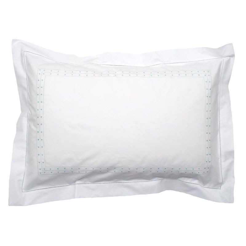 Matilda Standard Pillowcase, Duckegg-1