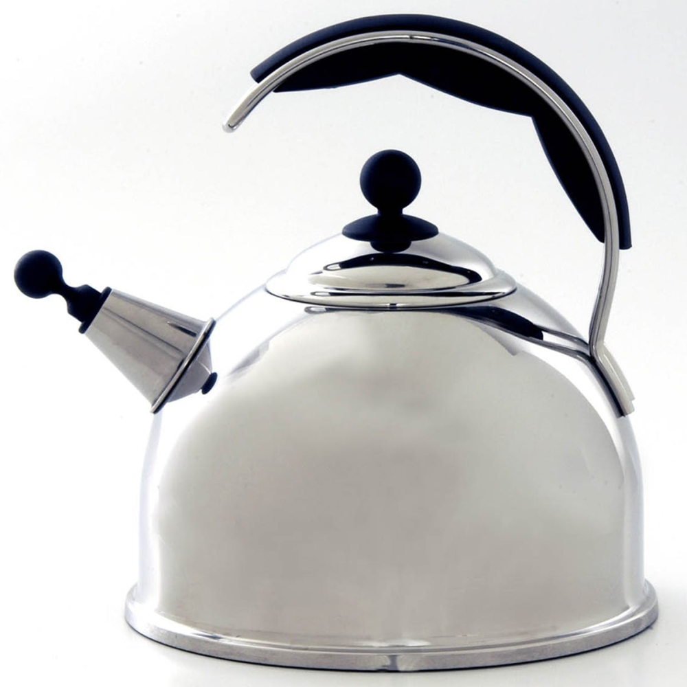 Whistling Kettle, Stainless Steel, Silver-0