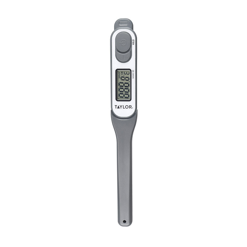 Digital Waterproof Precision Thermometer, Silver-1