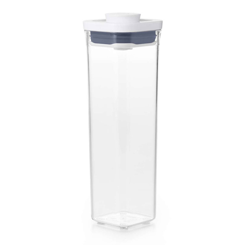 POP Small square medium container, 1.6L, clear-2