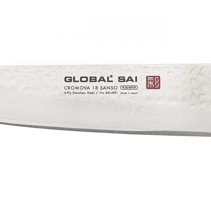 Sai Cooks Knife, 14cm, Silver-1