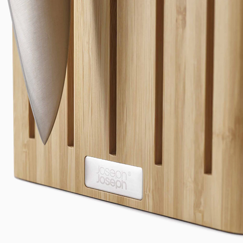 Elevate 5 Piece Knife Block, Bamboo-1