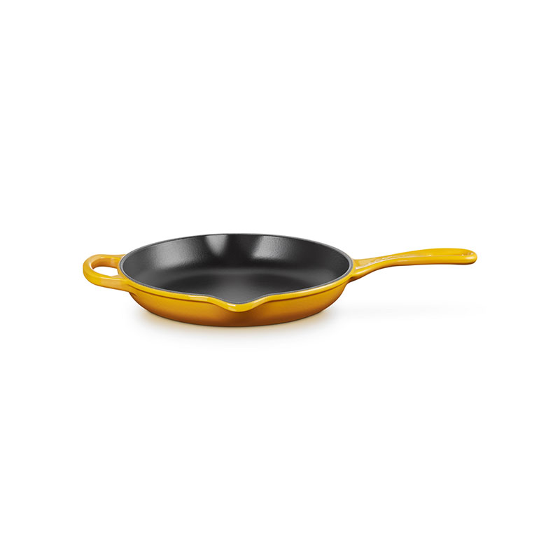 Signature Cast Iron Skillet with Metal Handle, 23cm, Nectar-0