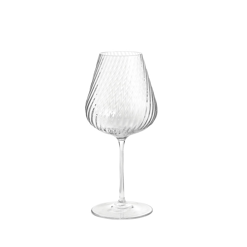 Vera Wang Swirl Set of 2 White Wine Glasses, 440ml, Clear-2