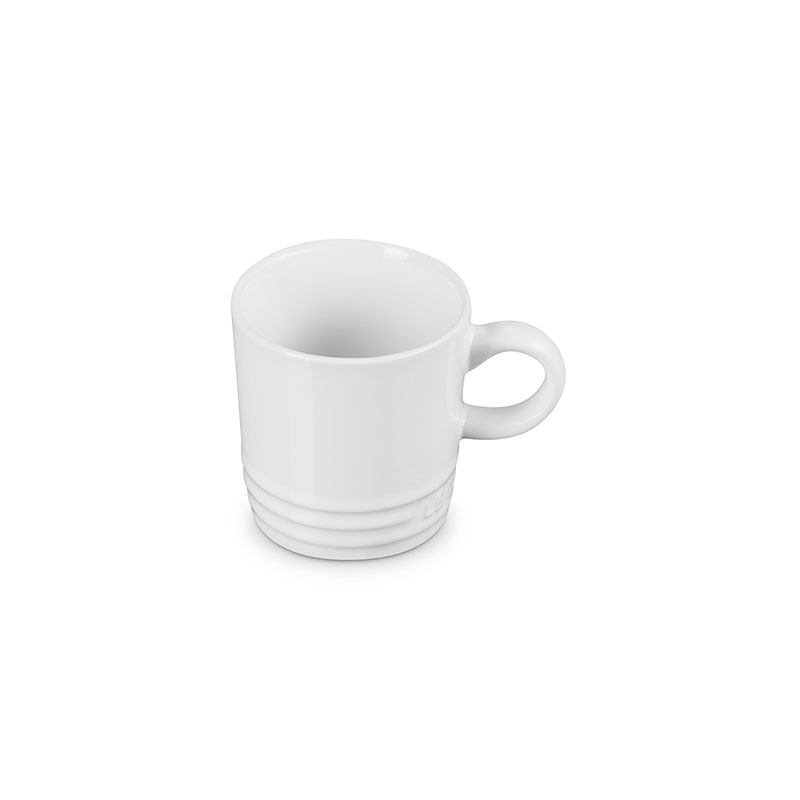 Stoneware Espresso Mug, 100ml, White-2