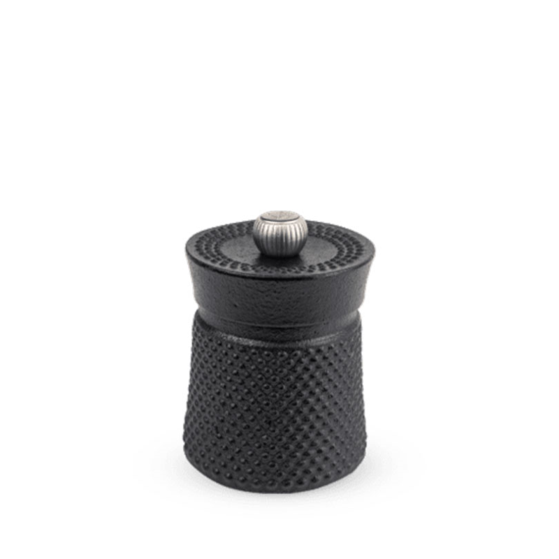 Bali Font Cast Iron Pepper Mill, Black-3