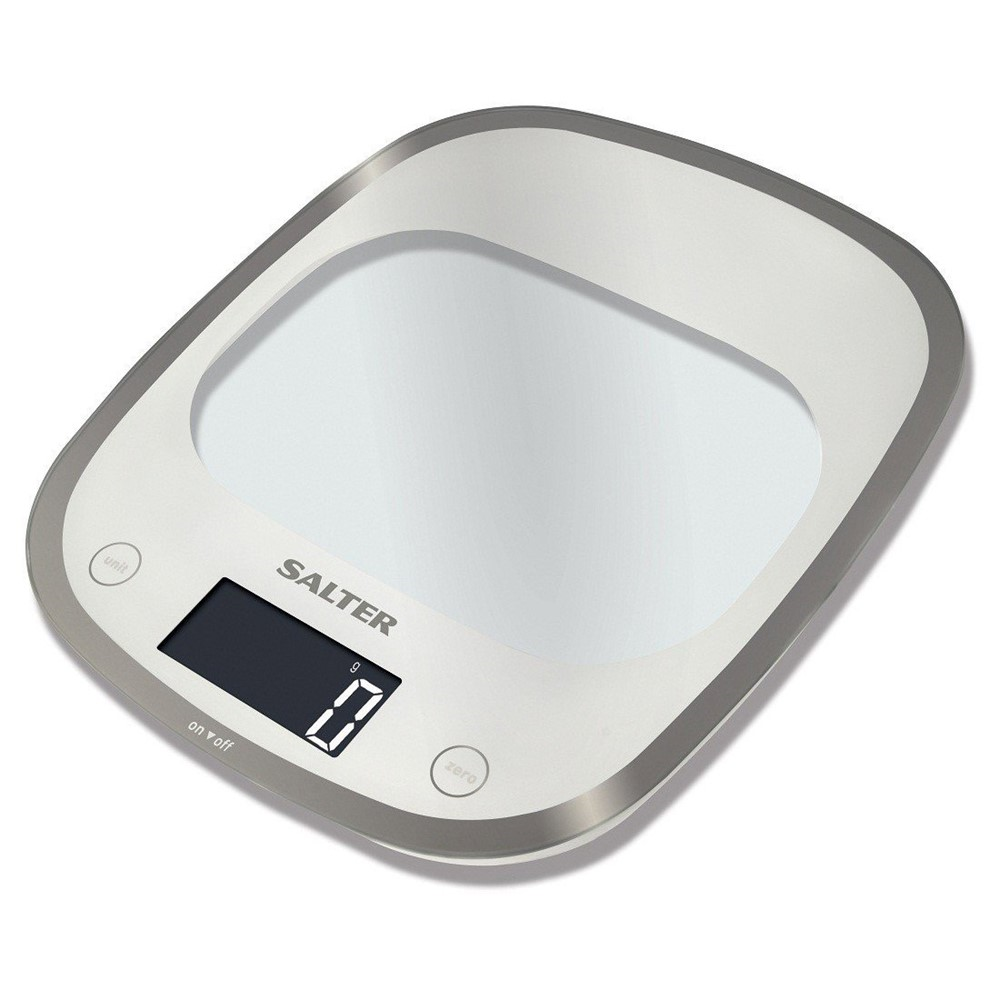 Curve Electronic kitchen scale, White-0