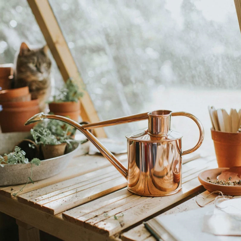 The Rowley Ripple Multi Purpose Watering Can, 2 Pint, Copper-0